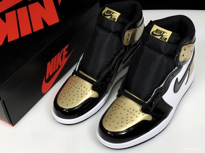 Jordan Retro 1 Toe High Glod 861428-007 Air 0524